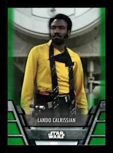2020 TOPPS STAR WARS HOLOCRON SERIES VERDE #N-14 LANDO CALRISSIAN - Foto 1 di 2