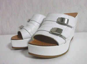Robert Clergerie Leather Sandals White M (approx. us6.5 .23.5 cm) - Picture 1 of 9