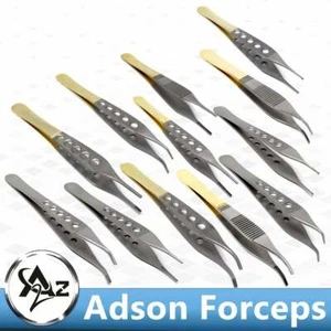 Pinzas Adson Alicates de cocina Disección Tejido suave Agarre Pinzas marrones - Imagen 1 de 24