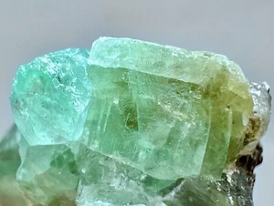 58 CTs Gorgeous Rare Natural Emerald Crystal On Matrix Specimen~ Pakistan - Picture 1 of 8