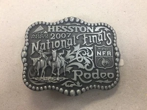 2007 National Finals Rodeo Hesston Gürtelschnalle - Erwachsene - Bild 1 von 1