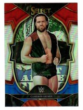 2023 Panini Select WWE Red & Blue Silver Prizm Concourse Level Cameron Grimes