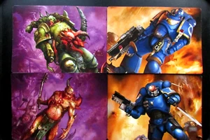 OOP Citadel / Warhammer 40k Space Marines / Nurgle Death Guard Stat Cards - Picture 1 of 2