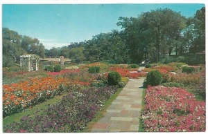 Postal de colección - Lincoln Park Sunken Gardens - Kenosha, WI - Imagen 1 de 2
