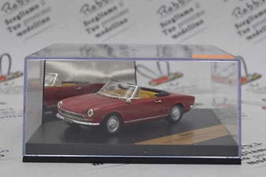 DIE CAST 1/43 " FIAT 124 AS SPIDER SPORT 1966 ROSSO " VITESSE (046A) - Foto 1 di 4