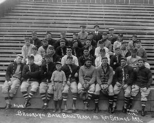 Brooklyn Dodgers 8X10 Photo Deadball Era Superbas Spring Training Hot Springs Ar - Picture 1 of 1