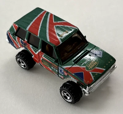 Land Rover vintage Hot Wheels 4x4 verde 1989 Mattel Foto 1 de 3
