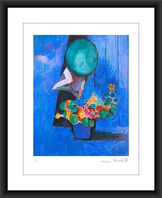 Henri Matisse, Lithographie, limitierte Auflage, aus Blumen & Keramikplatte 1913 - Bild 1 von 4