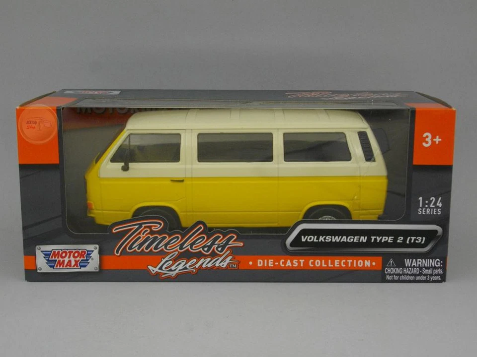 Volkswagen Type 2 (T3) - Motormax 1:24 - MX79376YC - Immagine 1 di 1