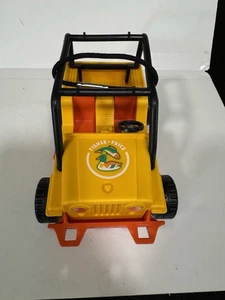 Vintage Fisher Price Adventure People Trailblazer Jeep W/ Canoe Band - Picture 1 of 6