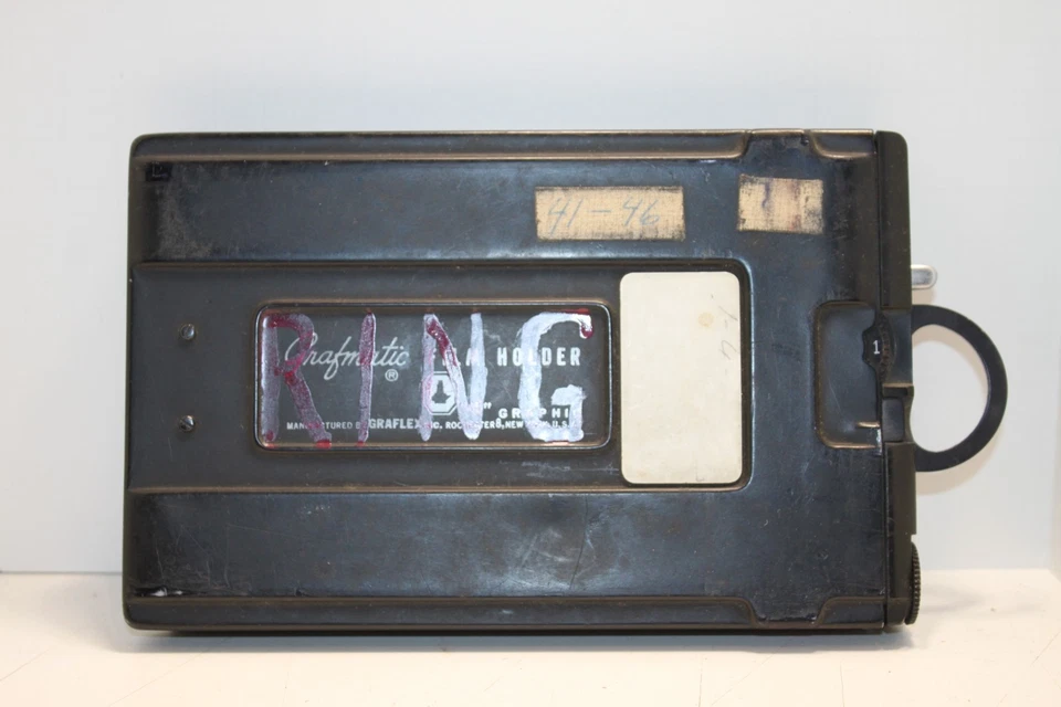 Graflex 4x5" Grafmatic “45” Sheet Cut Film Holder with 6 Septums - Image 1 of 4