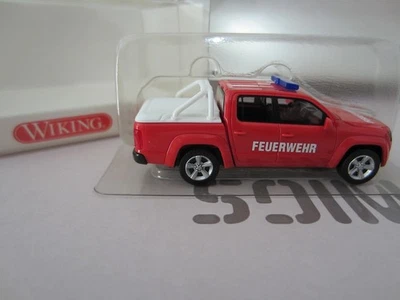 PICKUP VOLKSWAGEN AMAROK WIKING 0311 en modelo FIRE es PLÁSTICO - HO o escala 1:87 Foto 1 de 4