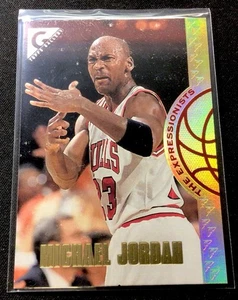 1995-96 Topps Gallery #EX2 ¡Michael Jordan! ¡Los expresionistas! Esquinas suaves. ENN - Imagen 1 de 2