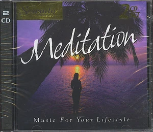 SERENITY MUSIC - MEDITATION - MUSIC FOR YOUR LIFESTYLE - NEW SEALED 2 CD SET - Imagen 1 de 2