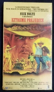 Extreme Prejudice (VHS Video Cassette Tape) Nick Nolte - Picture 1 of 6