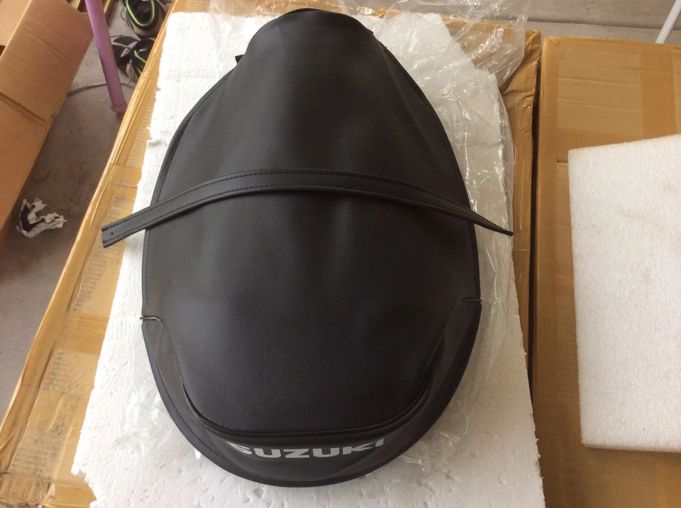 Cubierta de asiento + correa Suzuki TS125 TC125 TS185 R/J '71-'72 nueva mejor calidad  Foto 1 de 2