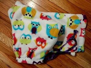 NWOT Fleece lounge pants with owls size L by Meglilly - Picture 1 of 4