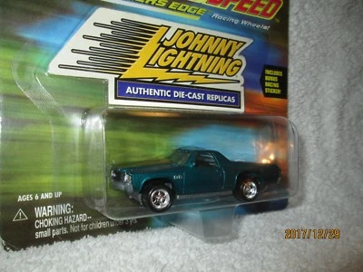 EL CAMINO SS CHEVY  JOHNNY LIGHTNING SPEED RACERS EDGE wheels  1/64 ltd ed - Image 1 of 4