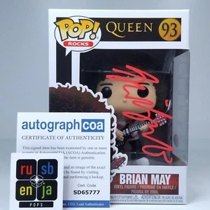 Funko Pop! Certificado de autenticidad firmado por Gwilym Lee por la reina de la música rock #93 WS - Imagen 1 de 7