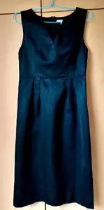 STUNNING BA&SH BLACK SLEEVELESS COCKTAIL DRESS WITH ELEGANT V-NECK - Picture 1 of 12