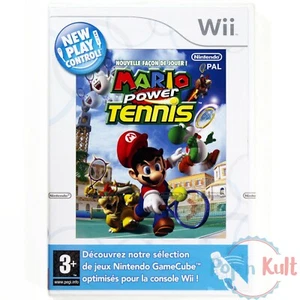 Jeu Nouvelle Façon de Jouer ! Mario Power Tennis [VF] Nintendo Wii NEUF Blister - Bild 1 von 2