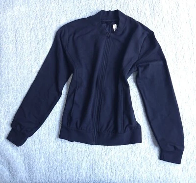 Chaqueta deportiva Victoria's Secret de mezcla de algodón con espalda de malla, talla XS Foto 1 de 4