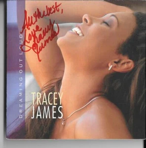 Cubierta de CD autografiada/firmada de música country de Tracy James soñando en voz alta - Imagen 1 de 2