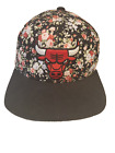 Chicago Bulls Adidas Floral Snapback Baseball Hat Cap Flowers Nba Basketball