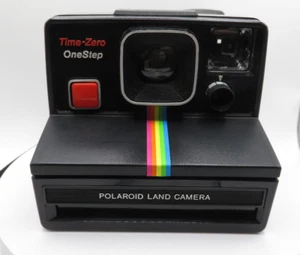 Vintage Polaroid Time Zero One Step Instant Land Camera Untested With Strap - Picture 1 of 5