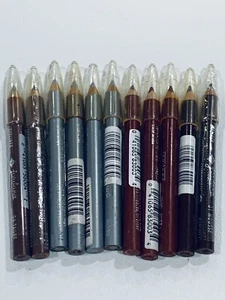 Jordana Mini Pencils Lipliner Eyeliner Multi Colors Lot Of 11 .020oz - Picture 1 of 5