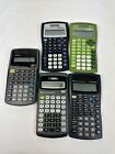 Texas Instruments Ti-30X Iis & Ti- 30Xa Scientific Calculator Lot Of 5