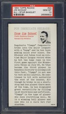 1964 Topps Rookie All-Star Banquet #20 Jim Schaaf PSA 10 Kansas City Athletics