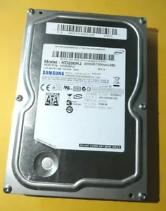 Samsung SpinPoint HD200HJ 200GB 7200RPM 8M 3.5" SATA II Hard Drive STORZ SCB OR1 - Picture 1 of 5