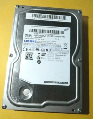 Samsung SpinPoint HD200HJ 200GB 7200RPM 8M 3.5" SATA II Hard Drive STORZ SCB OR1 - Image 1 of 4