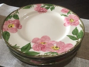 Franciscan Desert Rose Lunch Plates 9 1/2” 6 Vintage - Picture 1 of 4