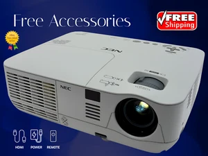 2600 ANSI DLP Projector for Conference Meeting Room 3D Ready HD 1080i w/Bundle - Picture 1 of 11