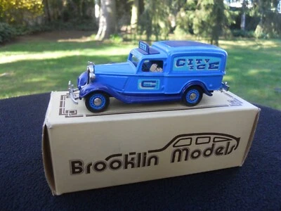 BROOKLIN MODELS 16A Dodge Van City Ice Consegna 1935 Miniatura IN Perfetto Stato - Immagine 1 di 4