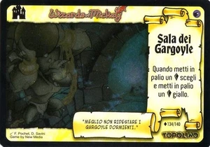 WIZARDS OF MICKEY Sala dei Gargoyle 134/140 FOIL ETA OSCURA ITA NEAR MINT - Imagen 1 de 1