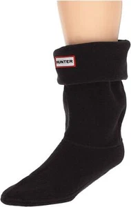 Hunter Women's 240500 Short Boot Socks Black Size L - Picture 1 of 2