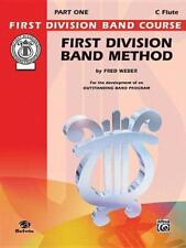 1st Division Method No. 1: Flute by Fred Weber (English) Paperback Book