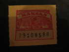 USA Kansas Tax Revenue 2 Perforat. Poster Stamp VI � Eta Label Cava Champagne