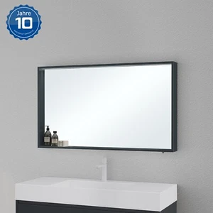 doporro Spiegelschrank Sensor LED Wandspiegel 60/80/100/120x70cm Weiß/Anthrazit - Bild 1 von 34