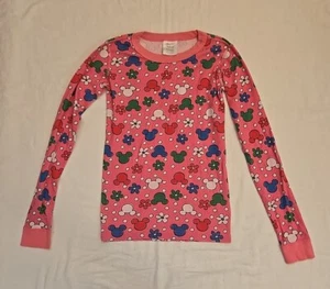 Hanna Anderson Minnie Mouse Pink Sleep Top Pajama Top Size 14 / 160 - Picture 1 of 5