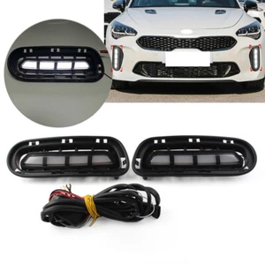Tagfahrlicht DRL mit gelber Blinkerfunktion für Kia Stinger 2017-2020 - Picture 1 of 14