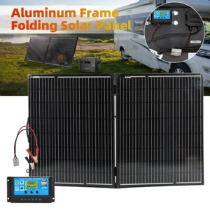 400W Portable Solar Panel Foldable with Controller & Kick Stand for RV Off-Grid - Picture 1 of 10