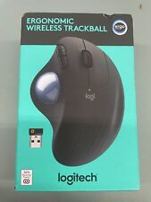 Logitech Ergo Wireless Trackball Black Mouse 910-006610 NEW FAST FREE SHIPPING!!