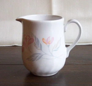 Corelle Coordinates China Pink Trio Pattern Creamer Pitcher See Pics - Picture 1 of 3