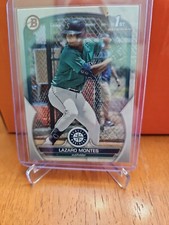 Lazaro Montes 1st Base Rookie Card RC 2023 Bowman Prospects #58 Seattle Mariners