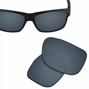 Polarisierte Ersatzgläser für OAKLEY TwoFace Sonnenbrille schwarz Titan UVA & UVB - Bild 1 von 5