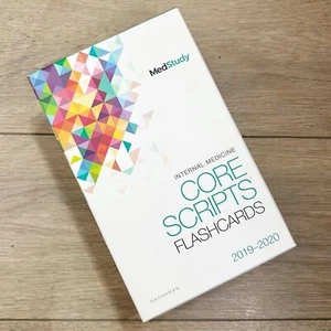 MEDSTUDY Internal Medicine Core Scripts flashcard set 2019-2020 - Picture 1 of 4